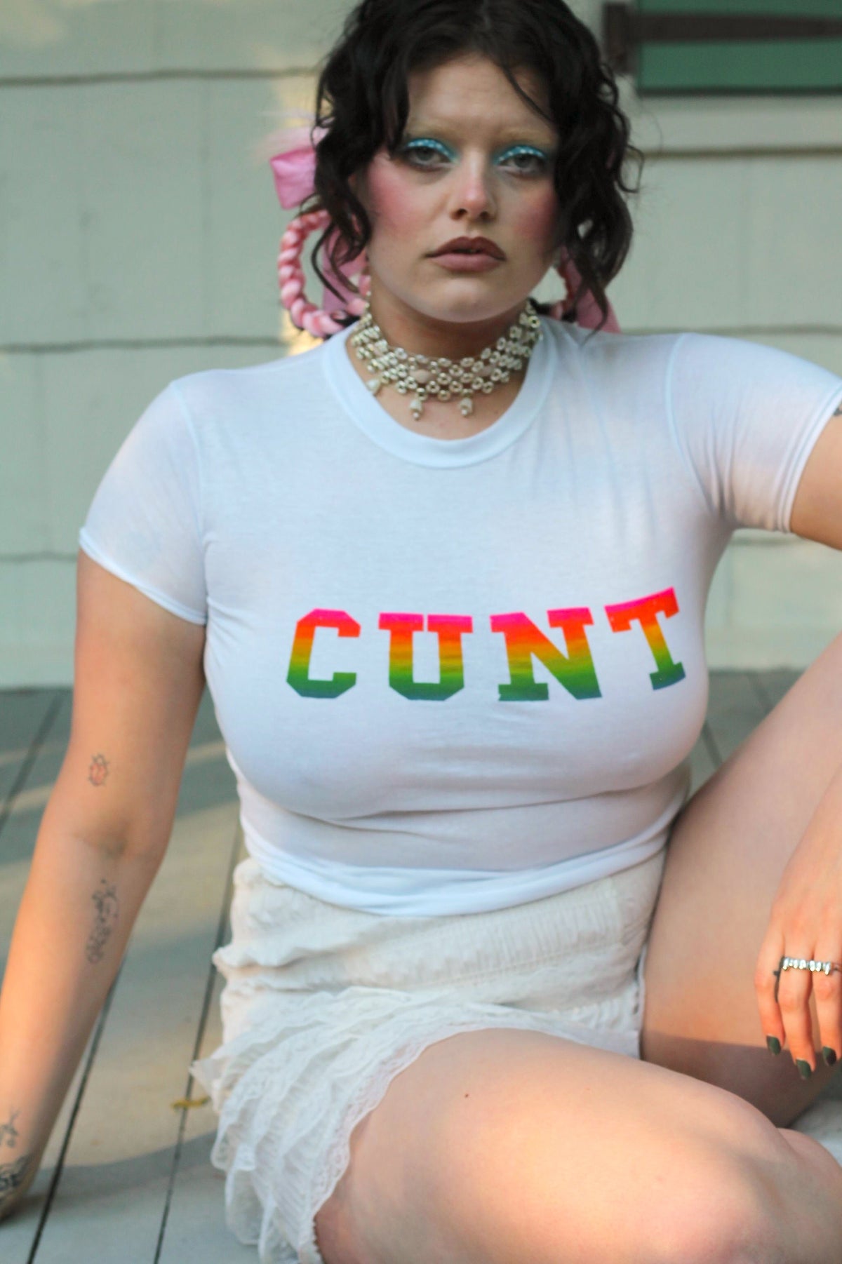 cunt baby tee