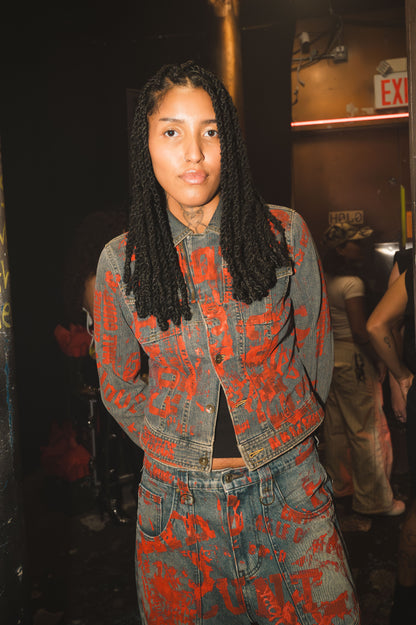 All Prints Cargo Jeans
