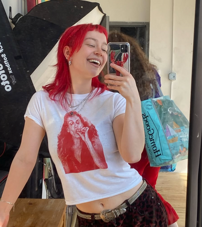 lit carrie - baby tee