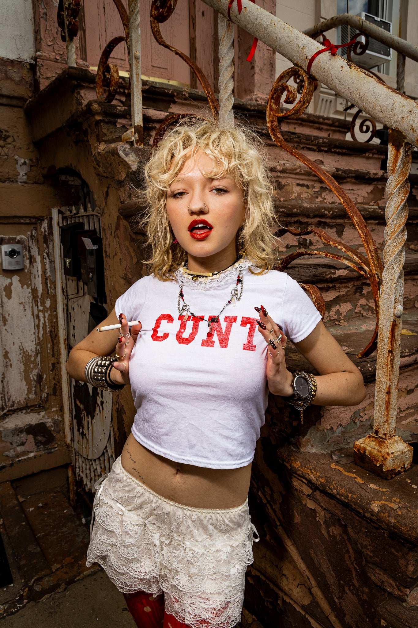 cunt baby tee