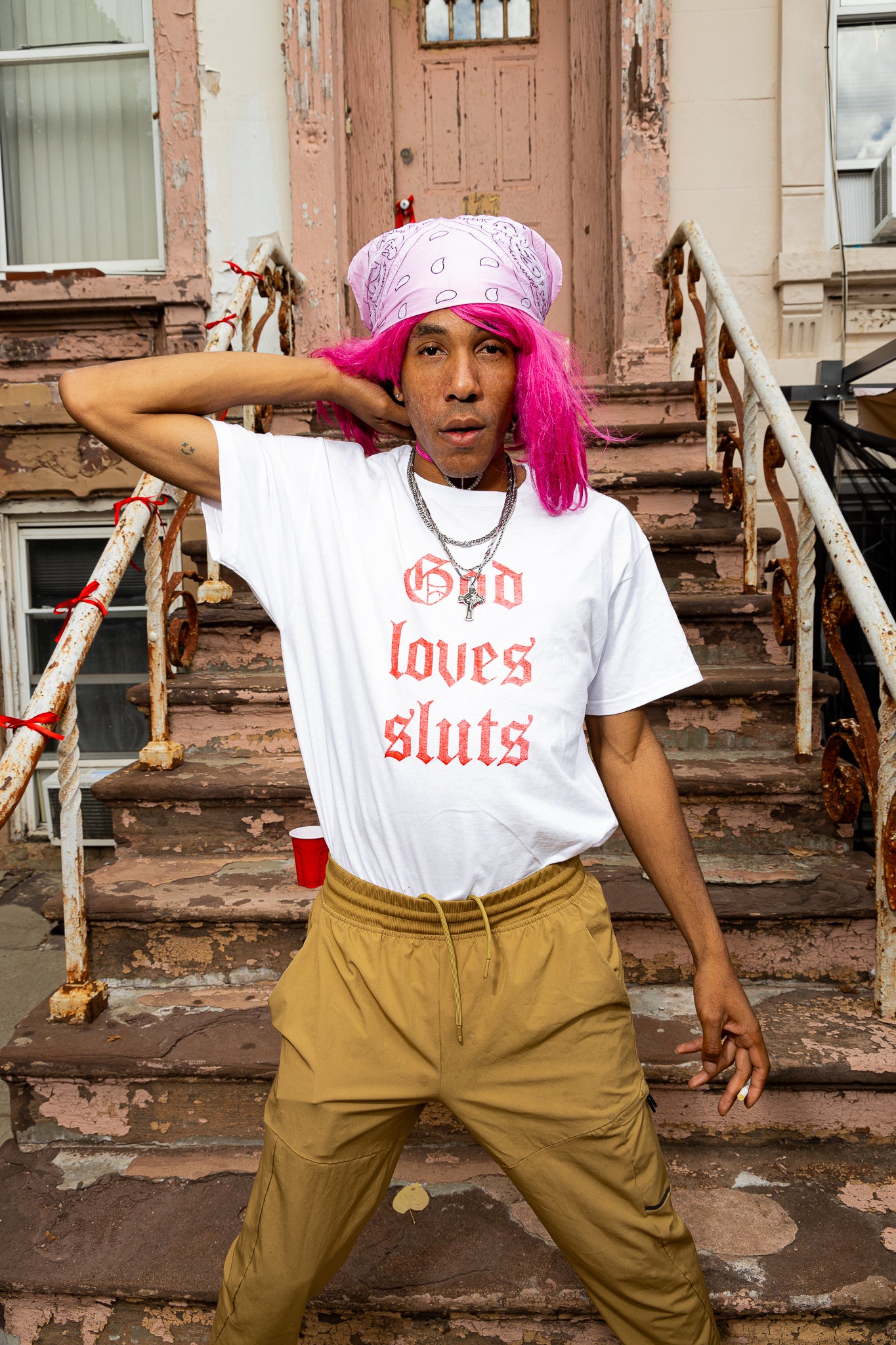 god loves sluts classic tee