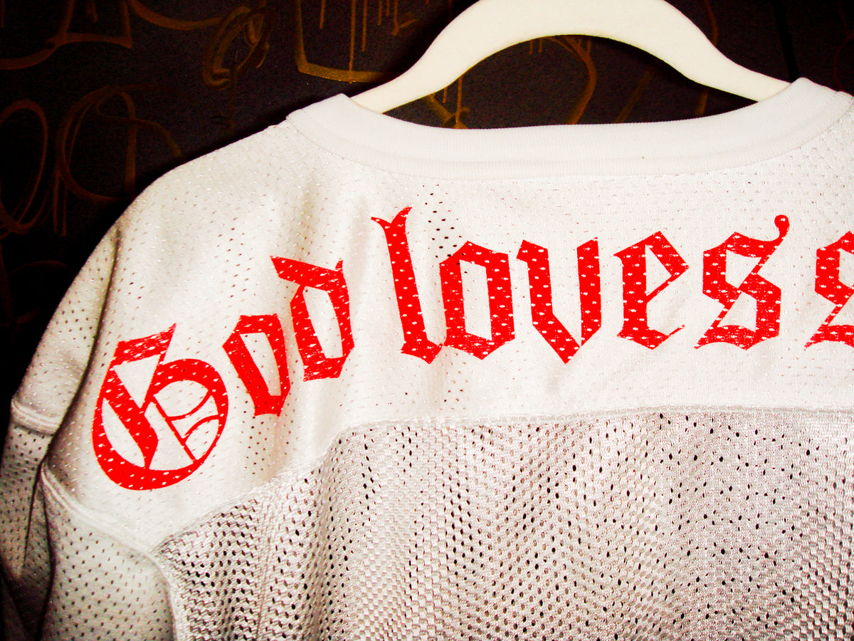 God Loves Sluts Mesh Jersey