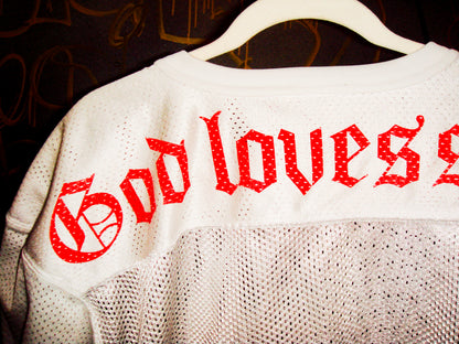 God Loves Sluts Mesh Jersey